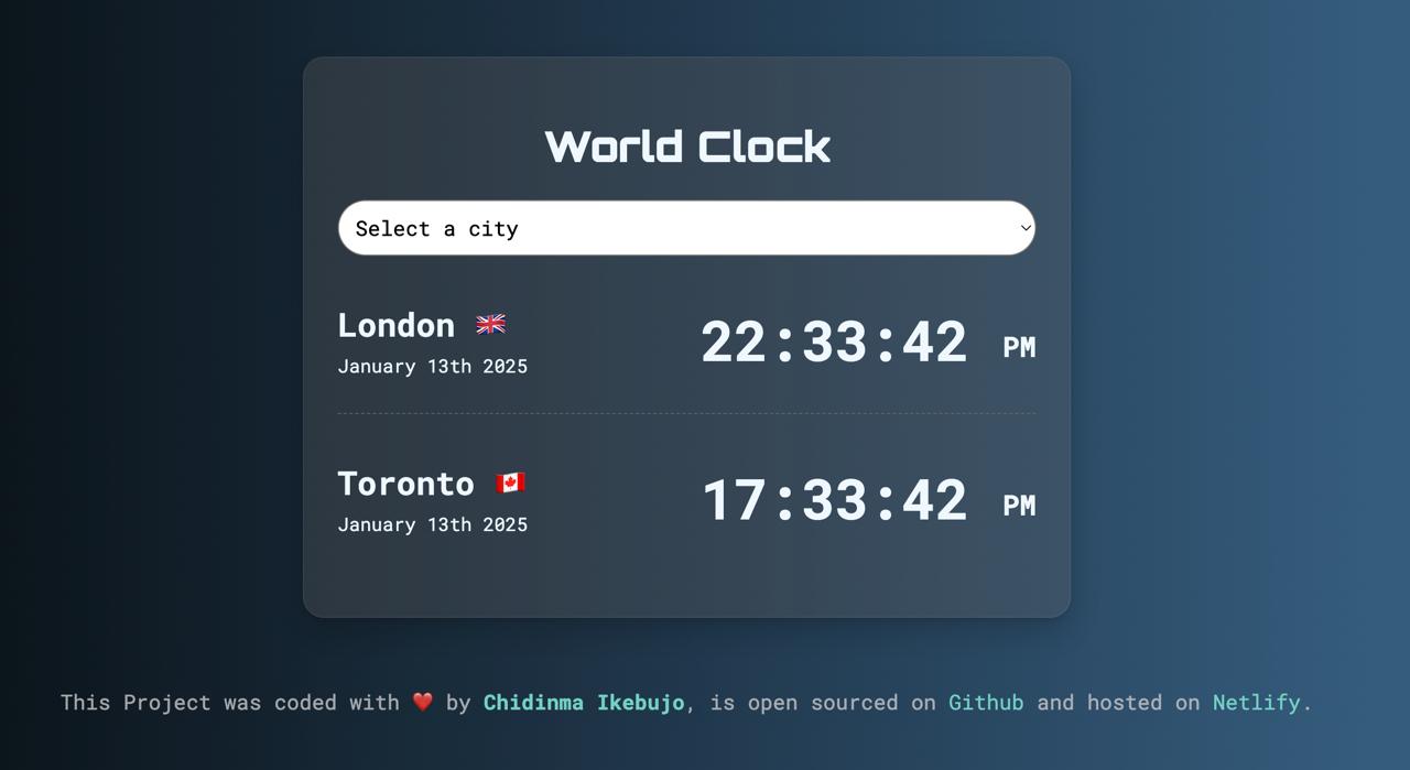 World Clock